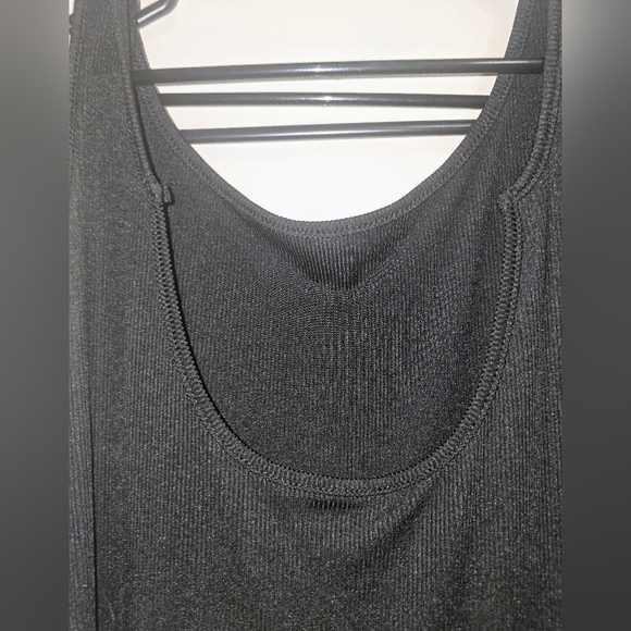 NWOT - Sleek Black Bodycon Sleeveless Plus Size Dress - 3X/18 - Picture 3 of 4